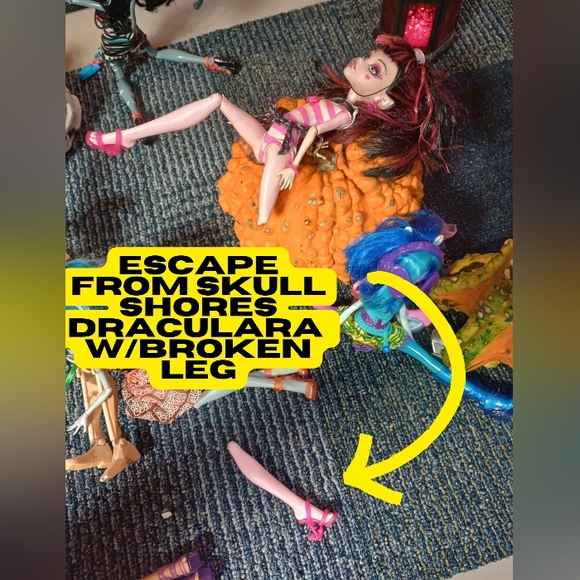 Monster High Escape From Skull Shores Set(Battle Droid Included) - Picture 8 of 13